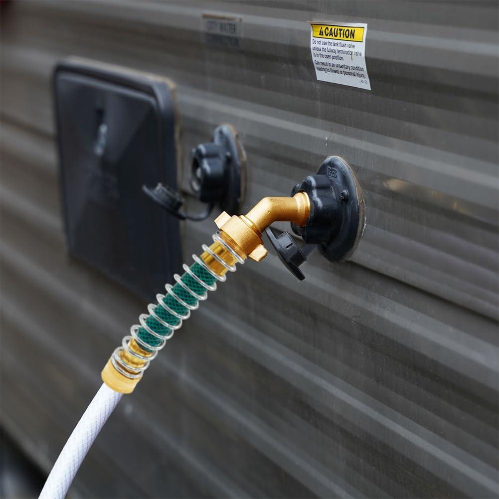 Conector Adaptador de Manguera Uenede 3/4" GHT Bronce 14 cm