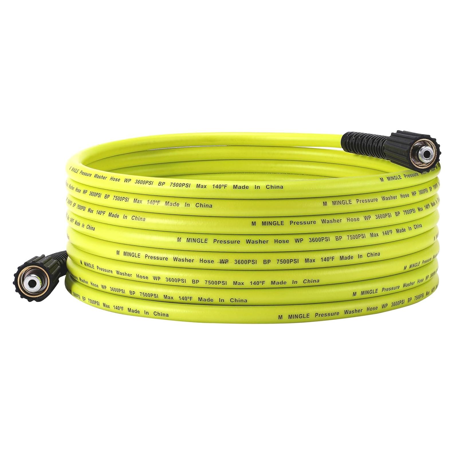 Manguera de Lavadora a Presión M MINGLE 7.62 m 6.35 mm