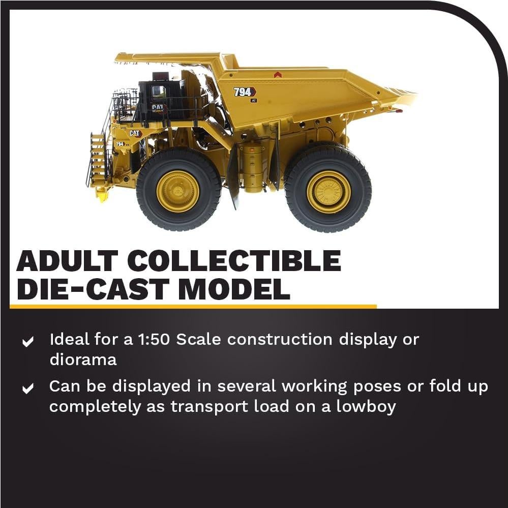 Camión Minero Caterpillar 794 AC Diecast Masters 1:50