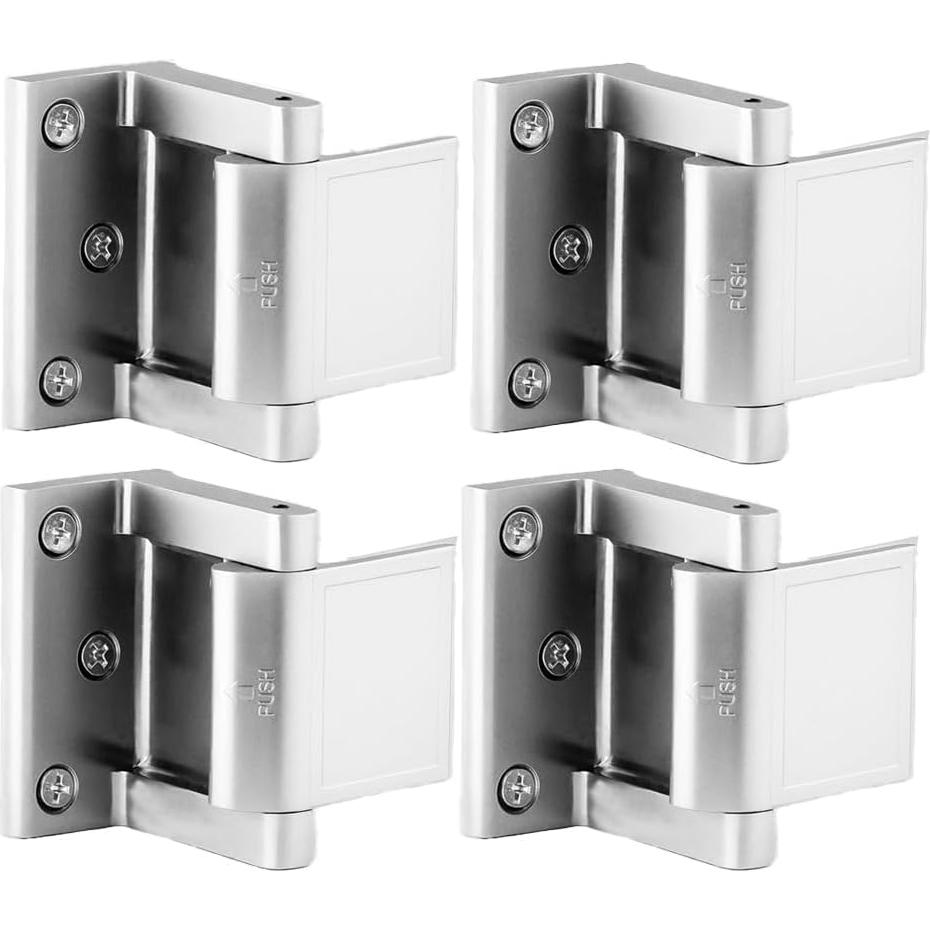 Cerradura de Seguridad MaxxGeek para Puertas Interiores - Paquete de 4