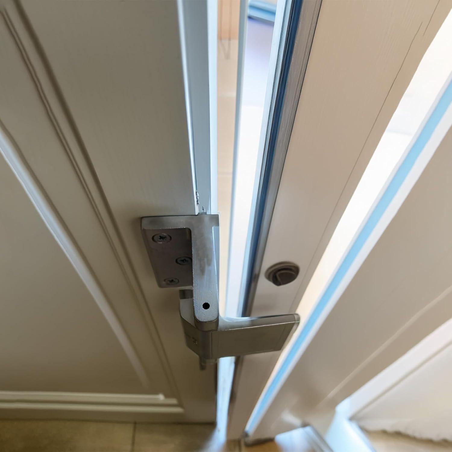 Cerradura de Seguridad MaxxGeek para Puertas Interiores - Paquete de 4