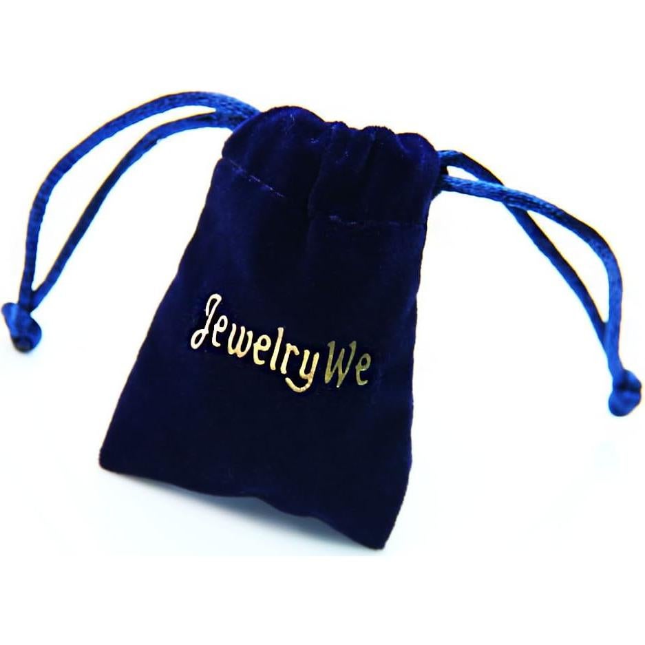 Collar Reloj de Bolsillo Corazón JewelryWe Verde 30 cm