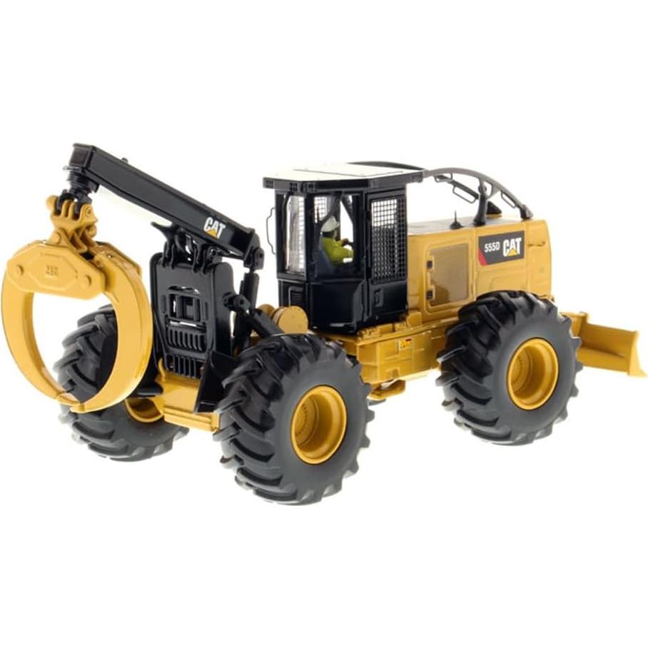 Diecast Masters 1/50 Caterpillar 555D Wheel Skidder - Modelo Coleccionable