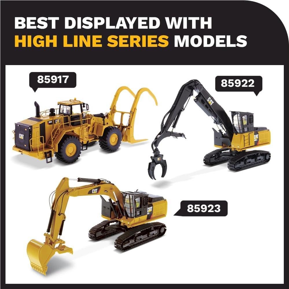 Diecast Masters 1/50 Caterpillar 555D Wheel Skidder - Modelo Coleccionable