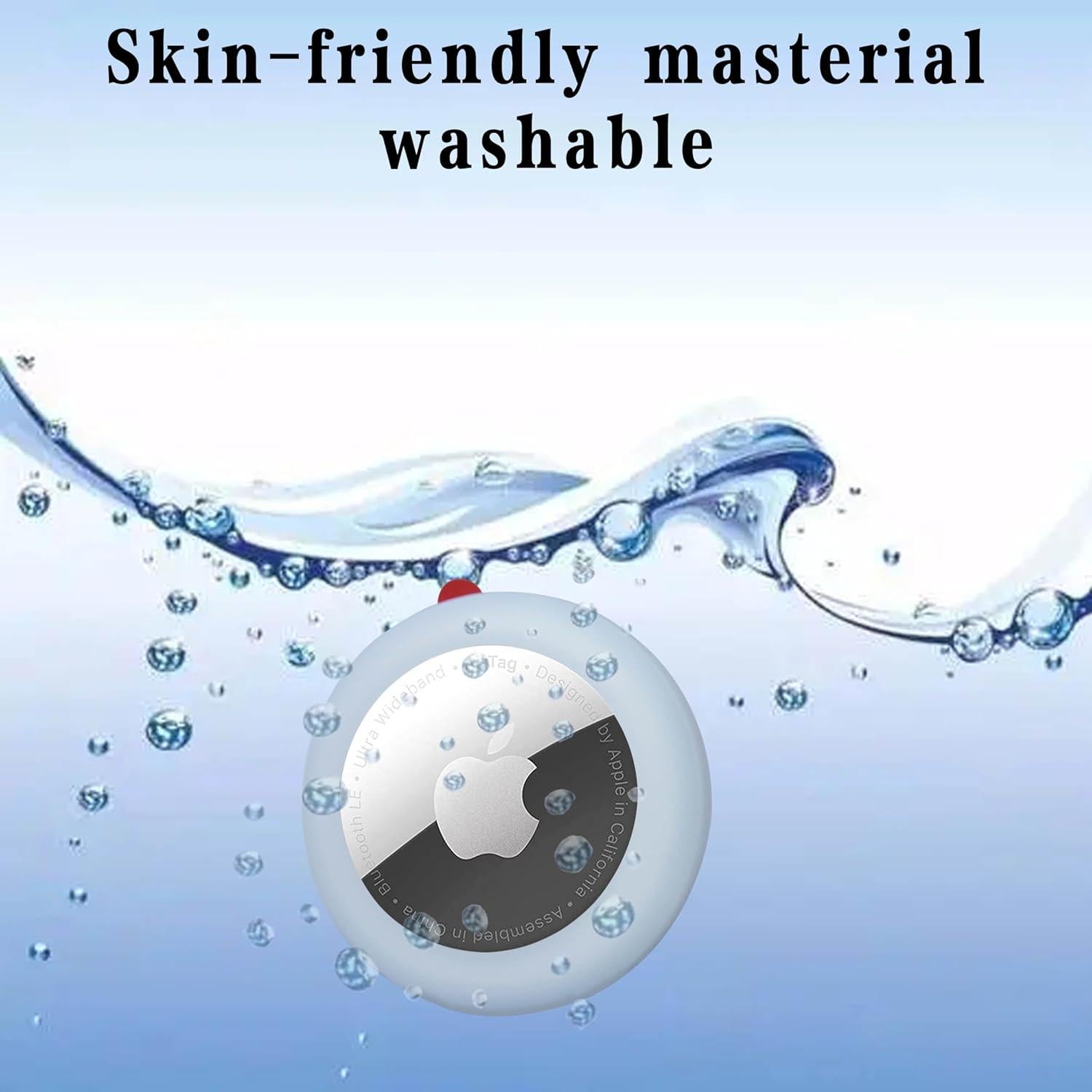 Funda de Silicona Echinff para AirTag - Paquete de 4 Unidades