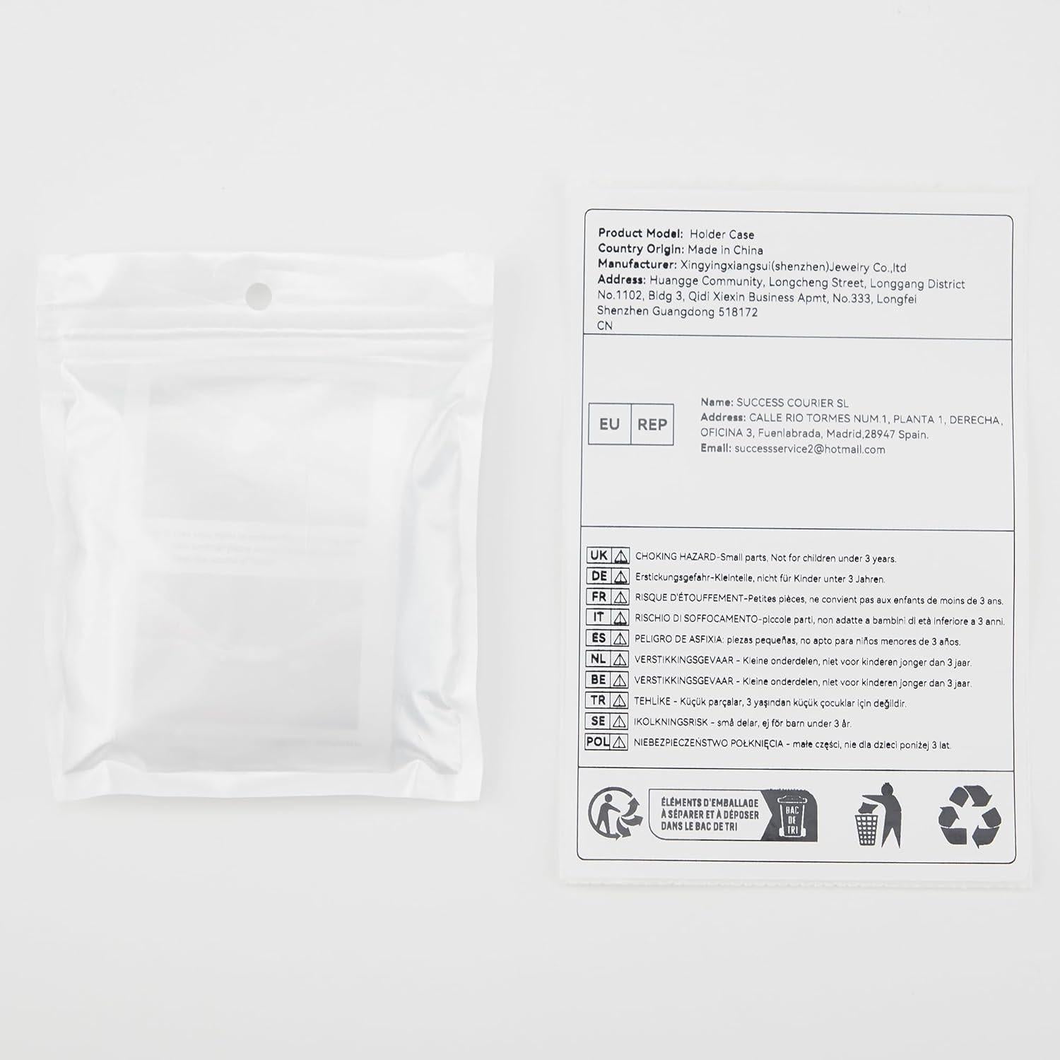 Paquete de 4 fundas protectoras para AirTag DDJ - Silicona