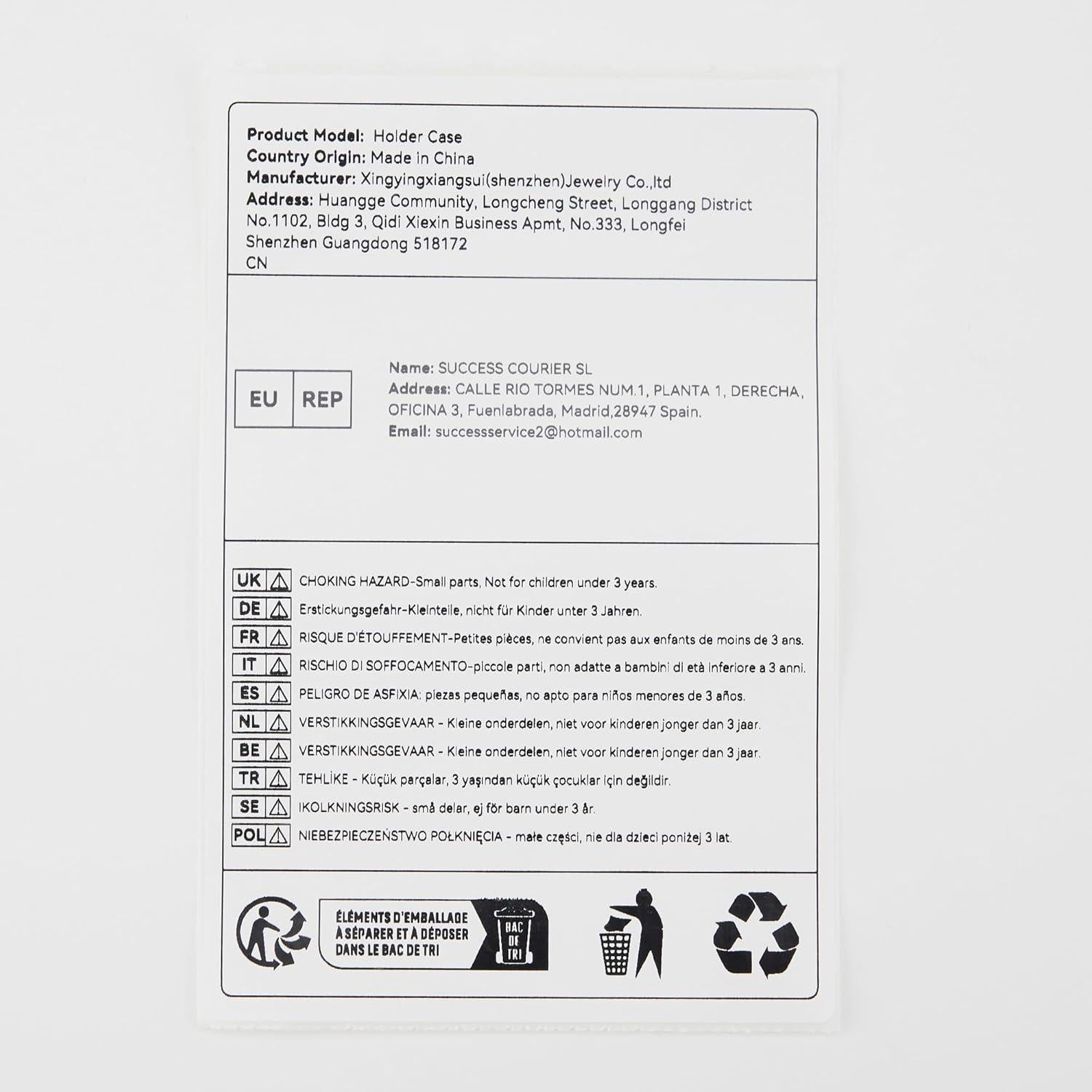 Paquete de 4 fundas protectoras para AirTag DDJ - Silicona