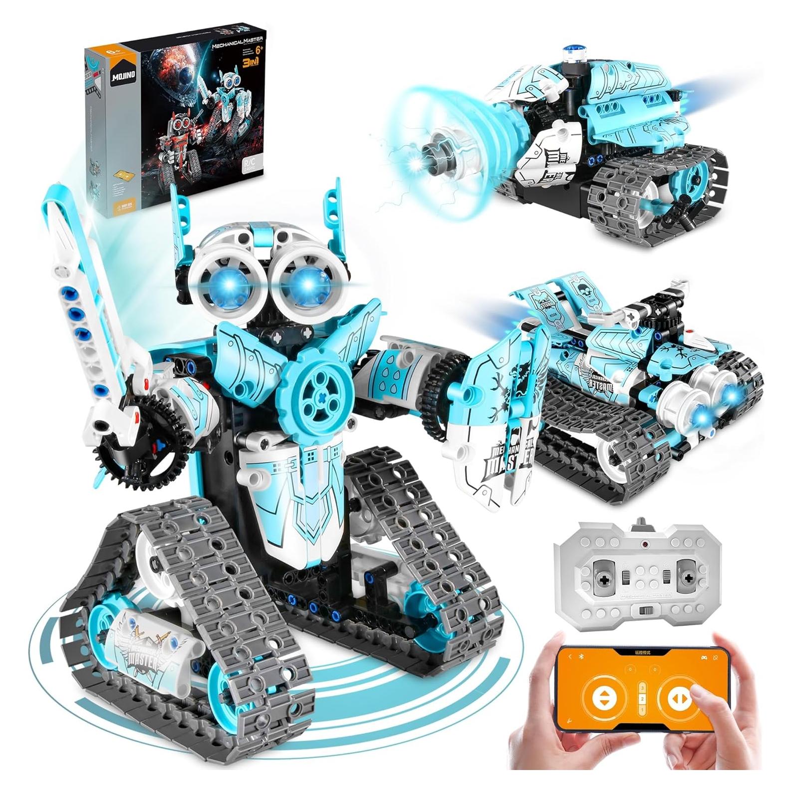 Kit de Construcción de Robots STEM QIHUI 8028 para Niños 6-12 Años