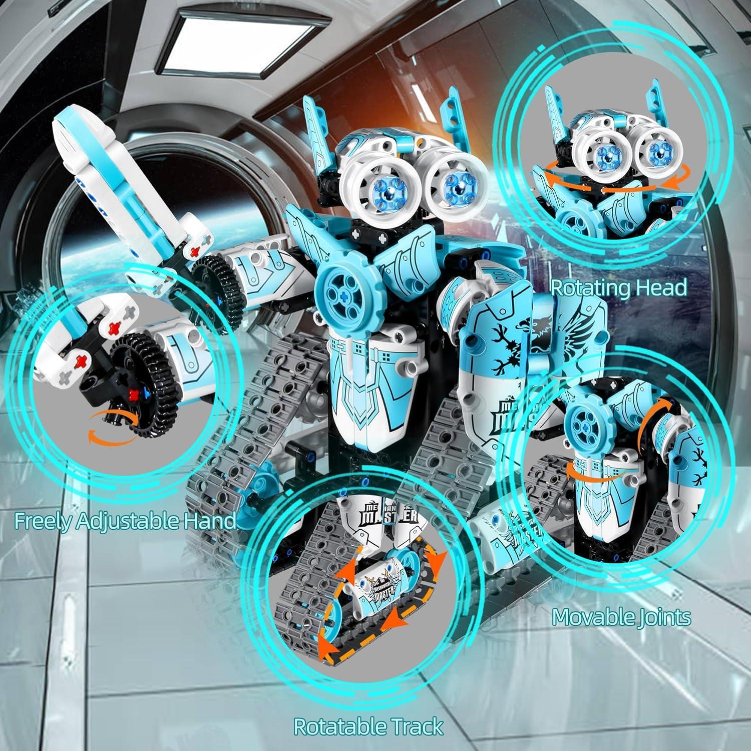 Kit de Construcción de Robots STEM QIHUI 8028 para Niños 6-12 Años