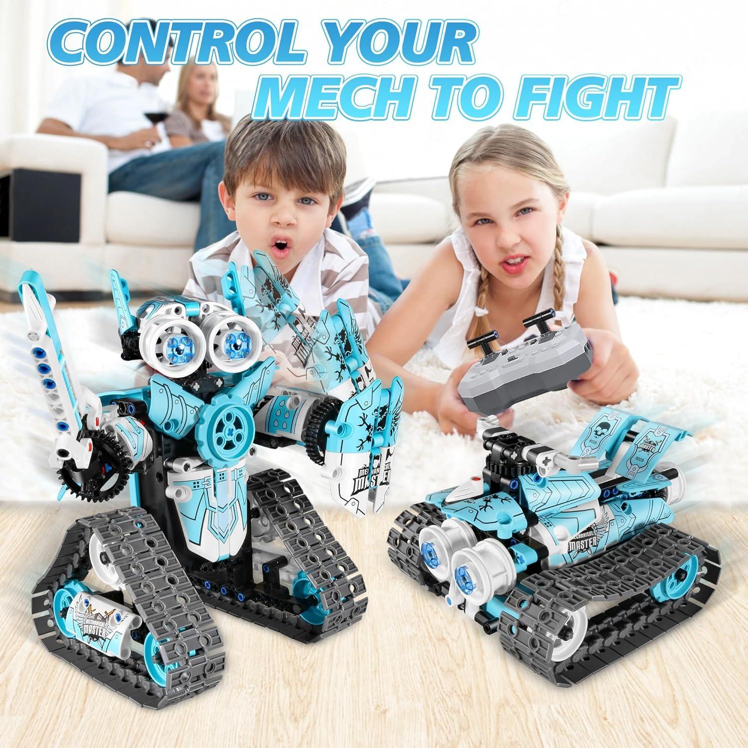 Kit de Construcción de Robots STEM QIHUI 8028 para Niños 6-12 Años