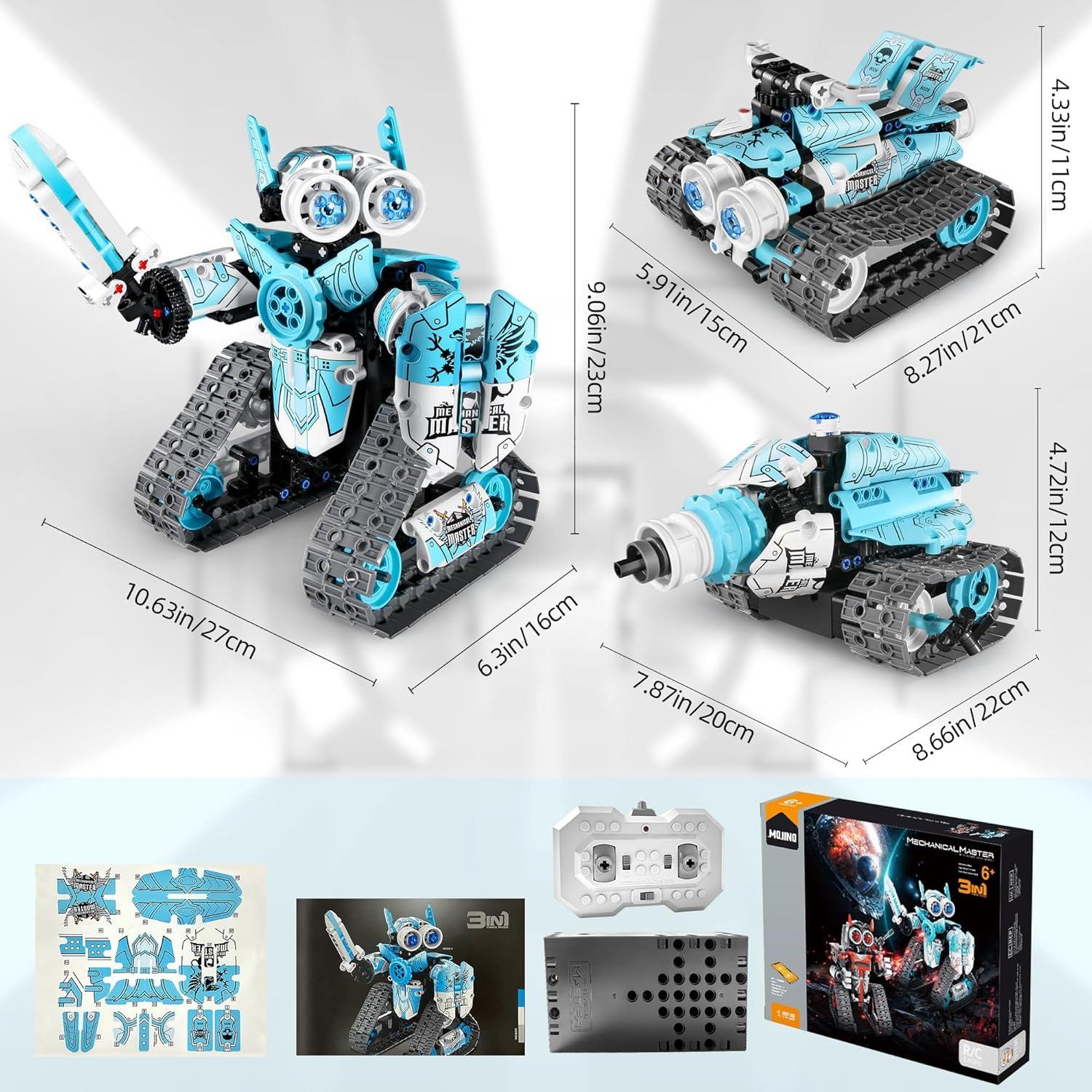 Kit de Construcción de Robots STEM QIHUI 8028 para Niños 6-12 Años