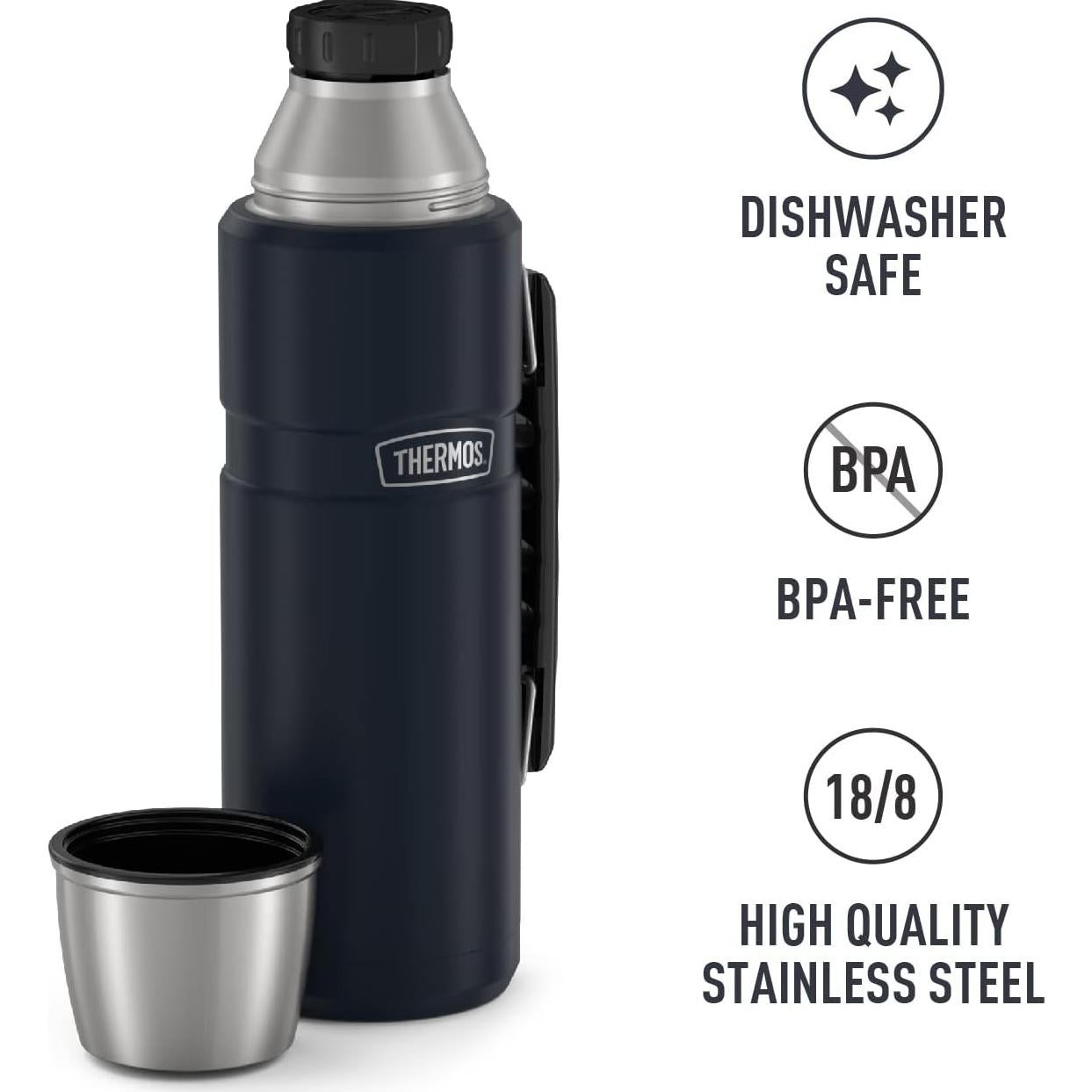 Botella Térmica THERMOS 2.5L Acero Inoxidable Azul