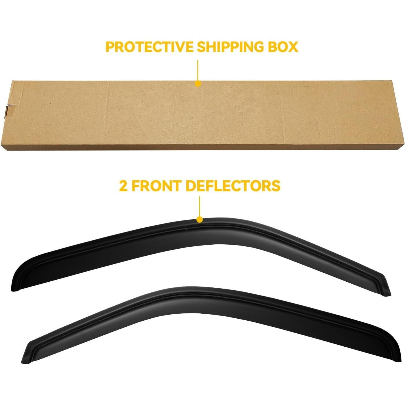 Viseras de Ventana CMVT Auto para Chevy Silverado/Sierra 1999-2007