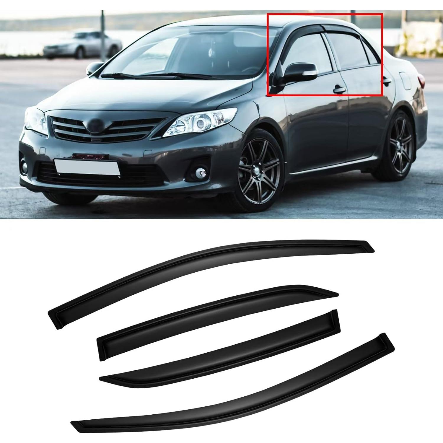 Viseras de Ventana CMVT Auto para Toyota Corolla 2009-2013