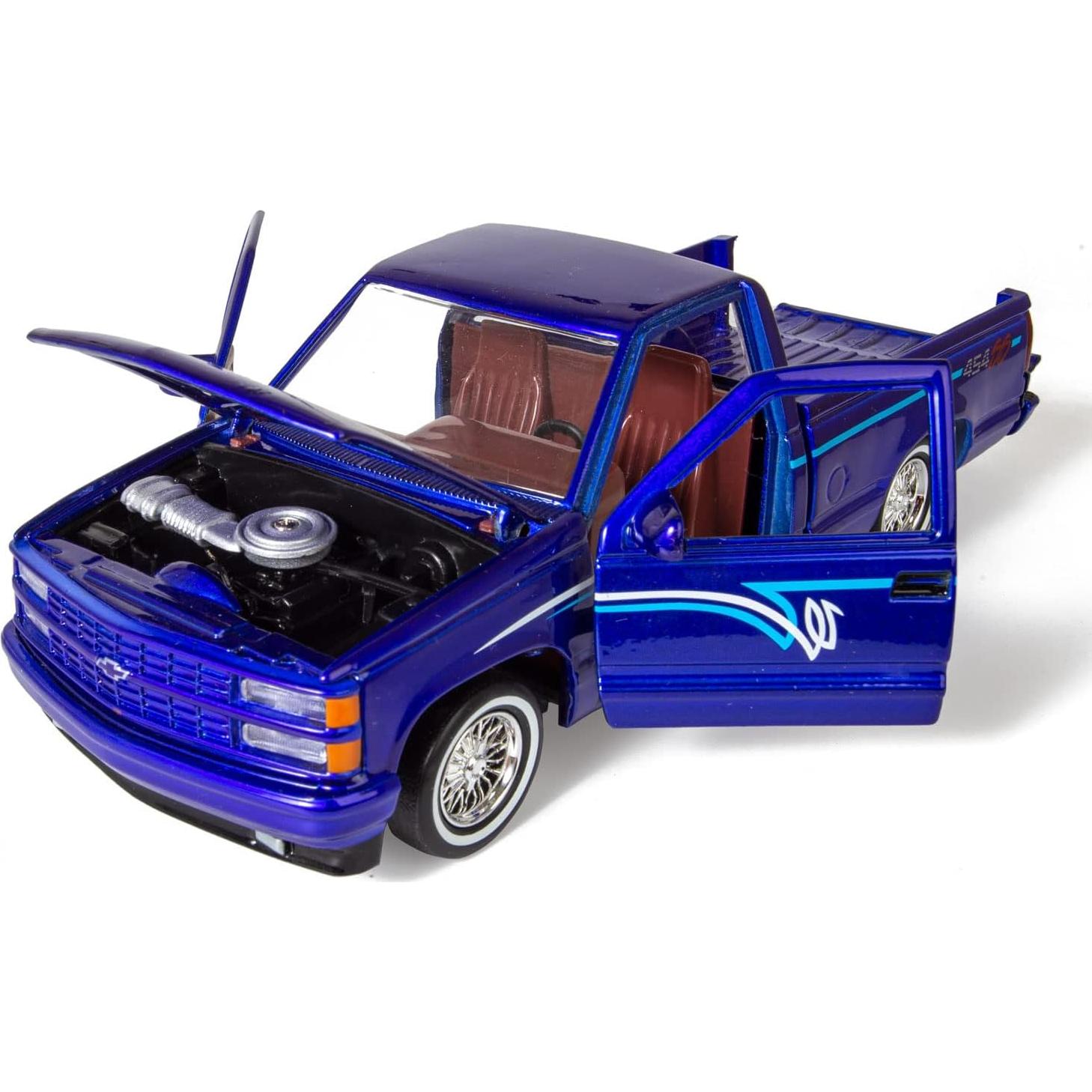 Camión Pickup 1992 Chevy 454SS Lowrider Motormax 1/24
