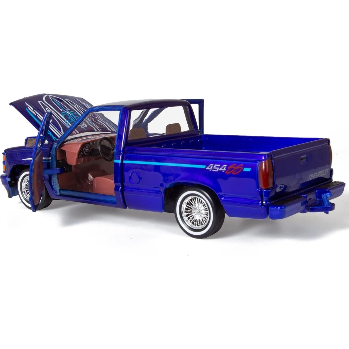 Camión Pickup 1992 Chevy 454SS Lowrider Motormax 1/24