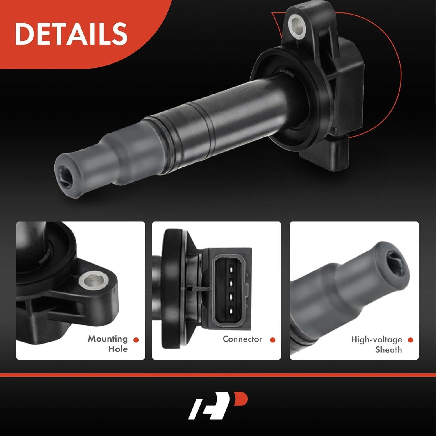 Bobina de Encendido A-Premium para Toyota y Scion 1.3L 1.5L