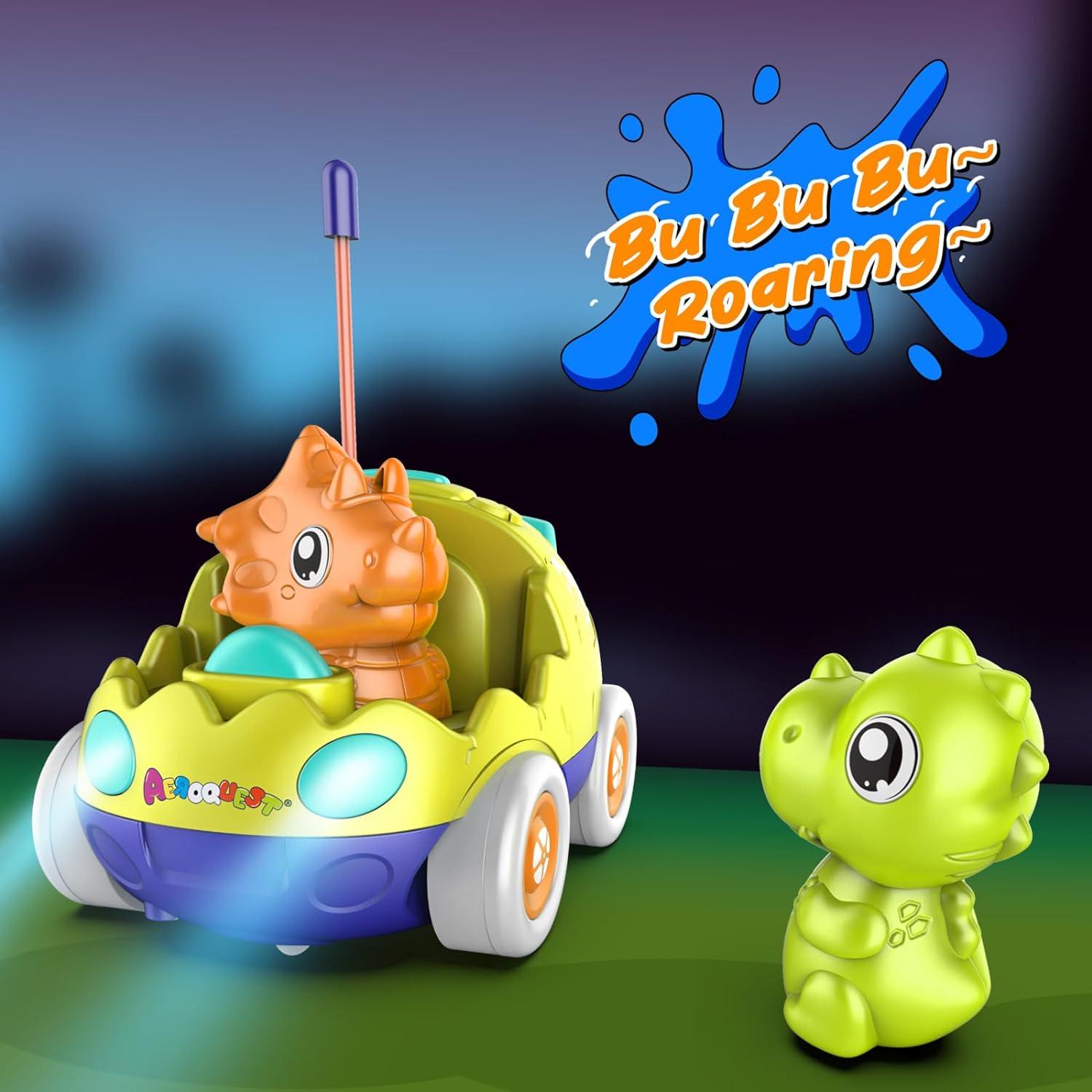 Coche de Control Remoto Dinosaurio AEROQUEST - Paquete de 2