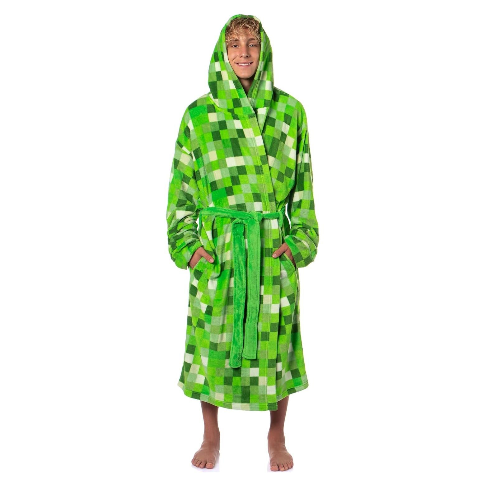 Bata de Baño con Capucha Creeper Bioworld para Hombre - Forro Polar