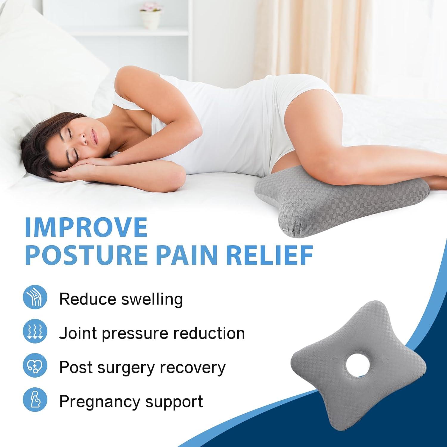 Almohada para Rodillas wuwumiline Espuma Viscoelástica 40.64x33.02cm