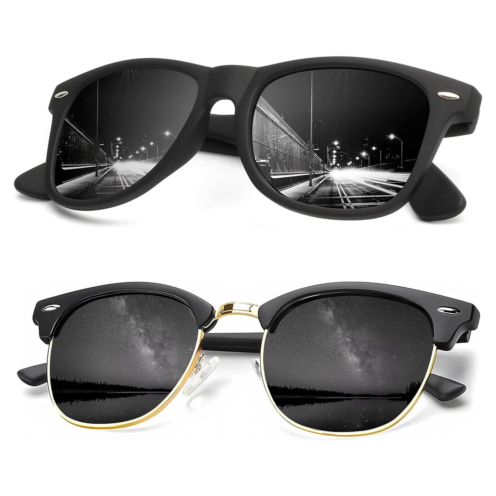 Gafas de sol KALIYADI polarizadas unisex marco ligero