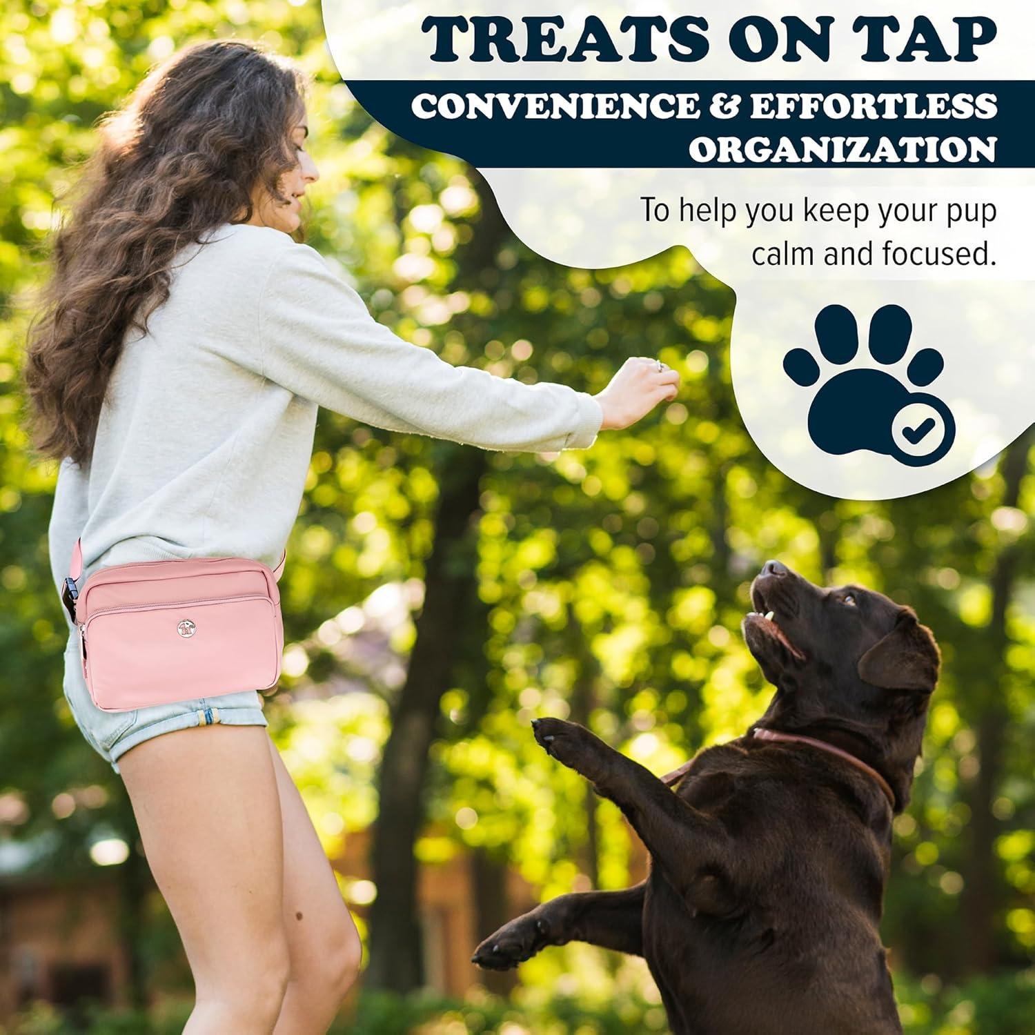 Bolsa de Paseo para Perros Puppington 3 en 1 Rosa Blush