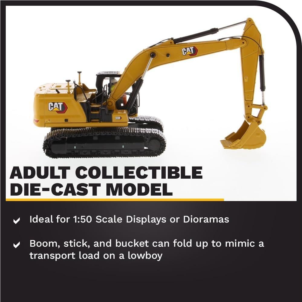 Excavadora Hidráulica Caterpillar 330 Diecast Masters 1:50