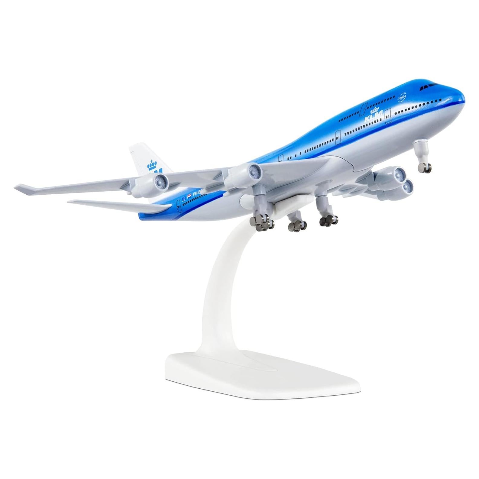 Modelo de avión Busyflies KLM 747 a escala 1:300