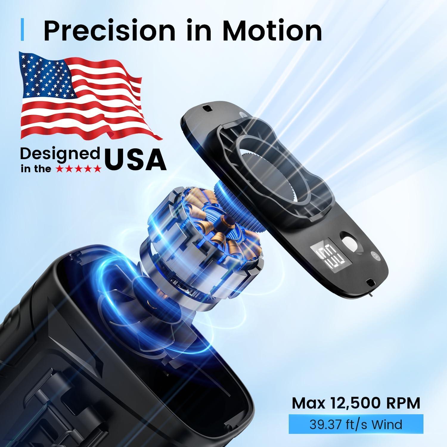 Ventilador de Cintura KIBEE WaistCooler Recargable 5 Velocidades