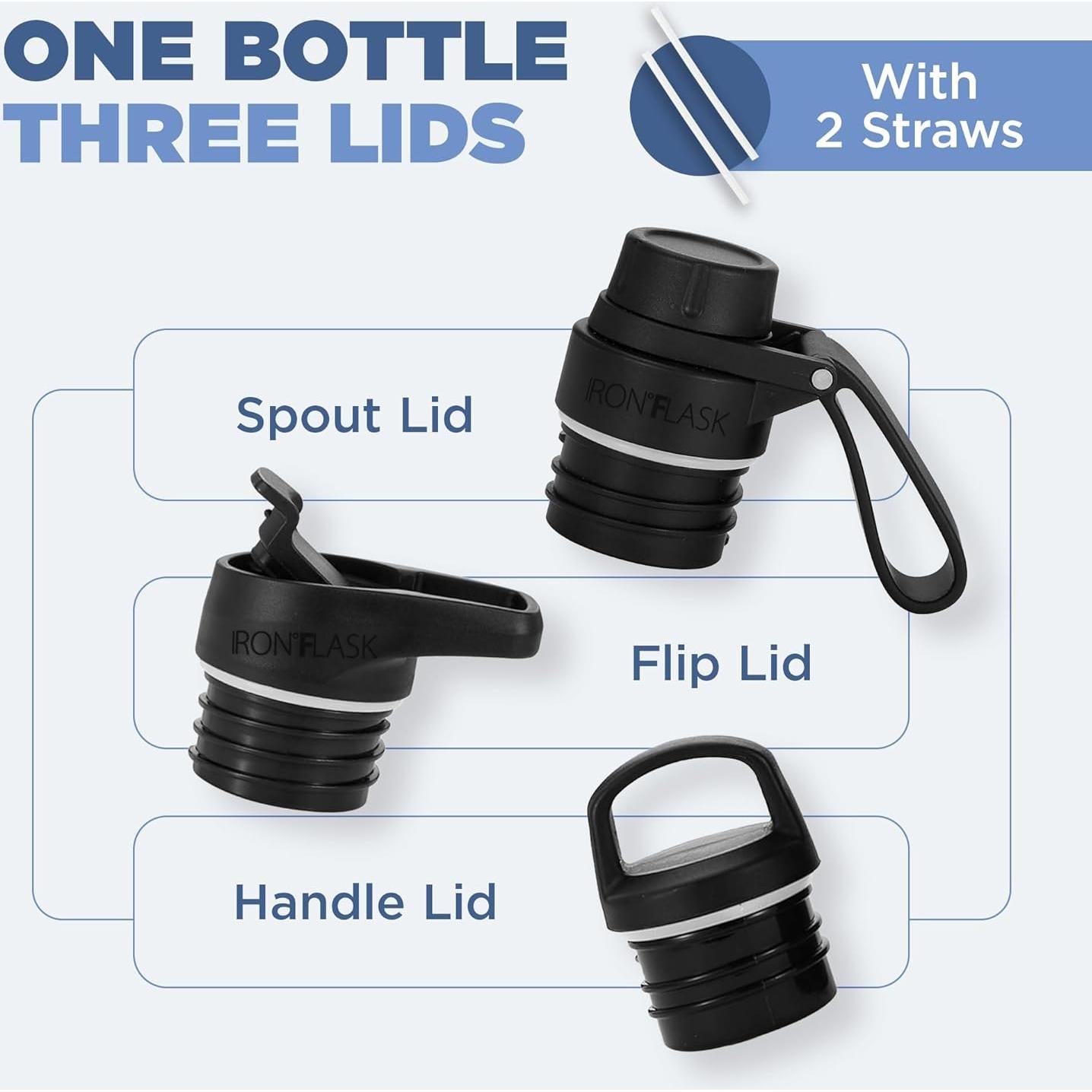 Cantimplora IRON °FLASK 0.71L Acero Inoxidable Aislada