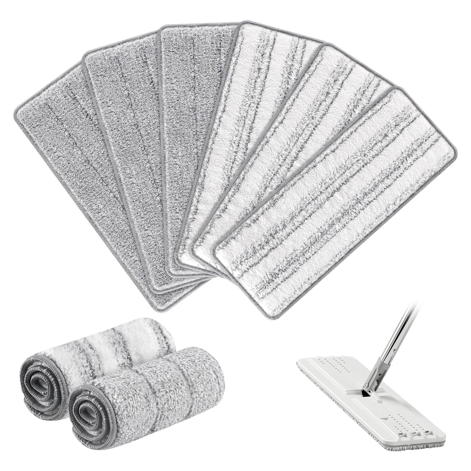 Paños de Repuesto Microfibra Joy-MOOP 33x12.4cm Gris/Raya