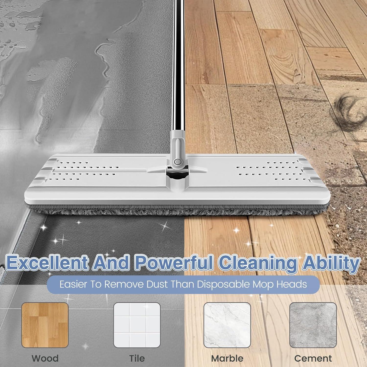 Paños de Repuesto Microfibra Joy-MOOP 33x12.4cm Gris/Raya