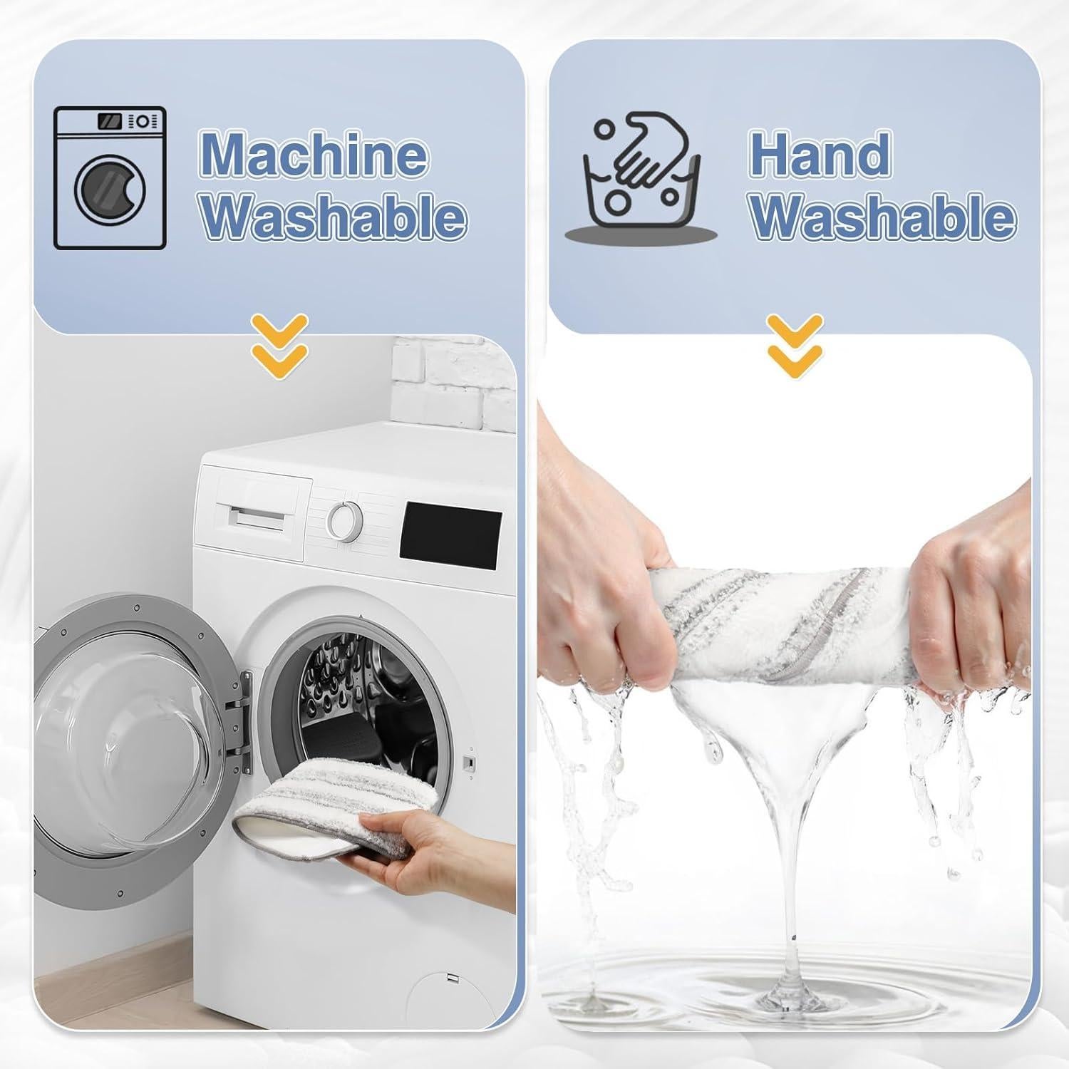 Paños de Repuesto Microfibra Joy-MOOP 33x12.4cm Gris/Raya