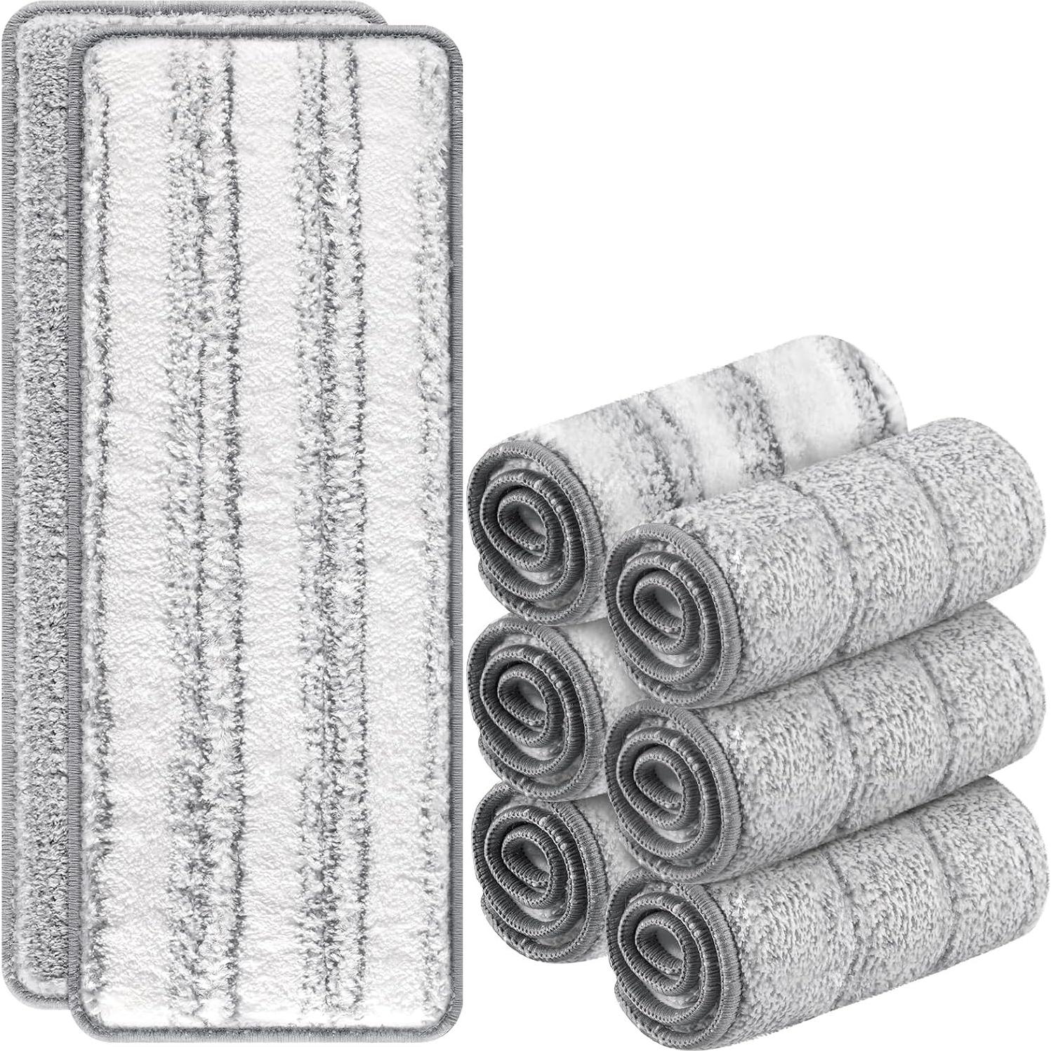 Paños de Repuesto Microfibra Joy-MOOP 33x12.4cm Gris/Raya