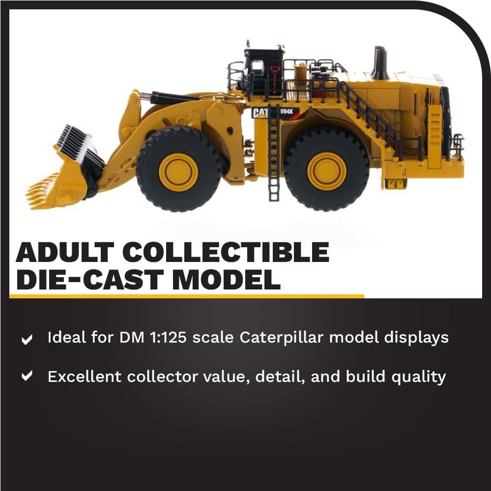Cargadora de Ruedas Caterpillar 994K Diecast Masters 1:125