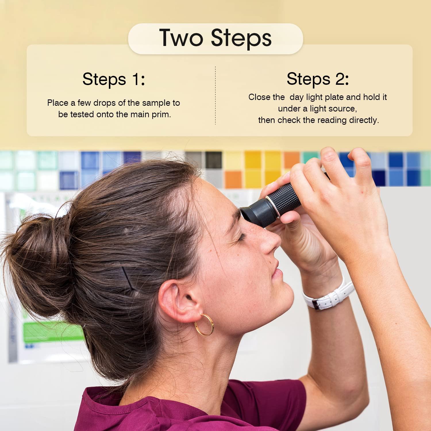 Refractómetro Anticongelante 4 en 1 XinJiaYi -60°C a 32°C