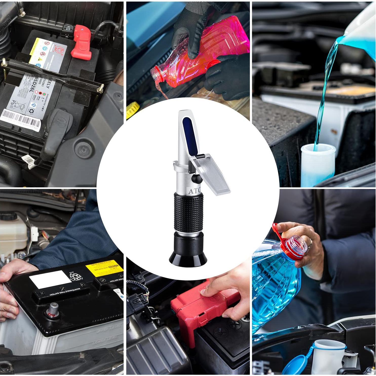 Refractómetro Anticongelante 4 en 1 XinJiaYi -60°C a 32°C