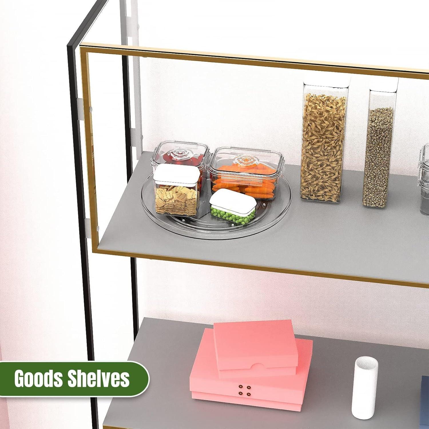 Organizador giratorio URALFA 10.6" (26.9 cm) plástico transparente