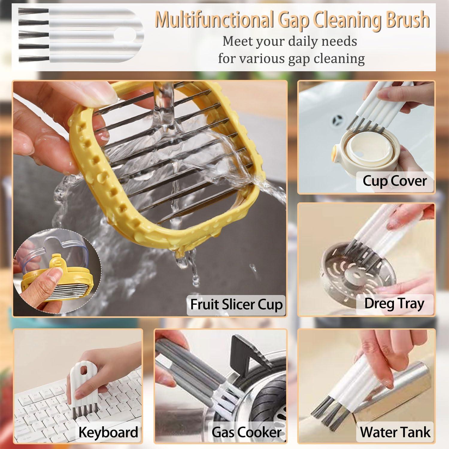 Cortador de Frutas Mdscve 2024 Acero Inoxidable Desmontable