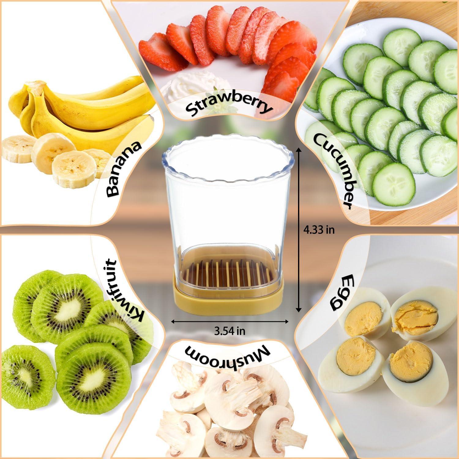 Cortador de Frutas Mdscve 2024 Acero Inoxidable Desmontable