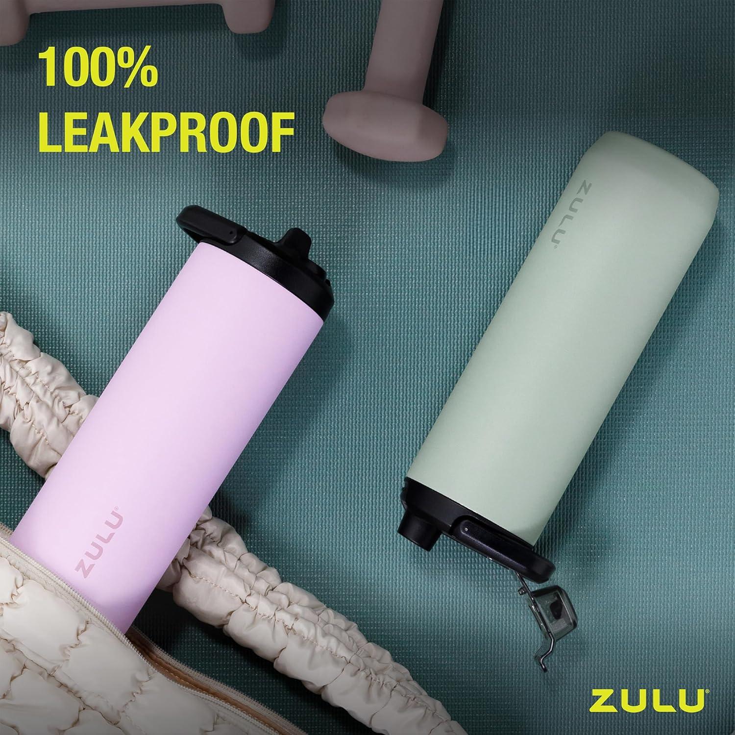 Botella de Agua ZULU Core 32oz Acero Inoxidable Rosa