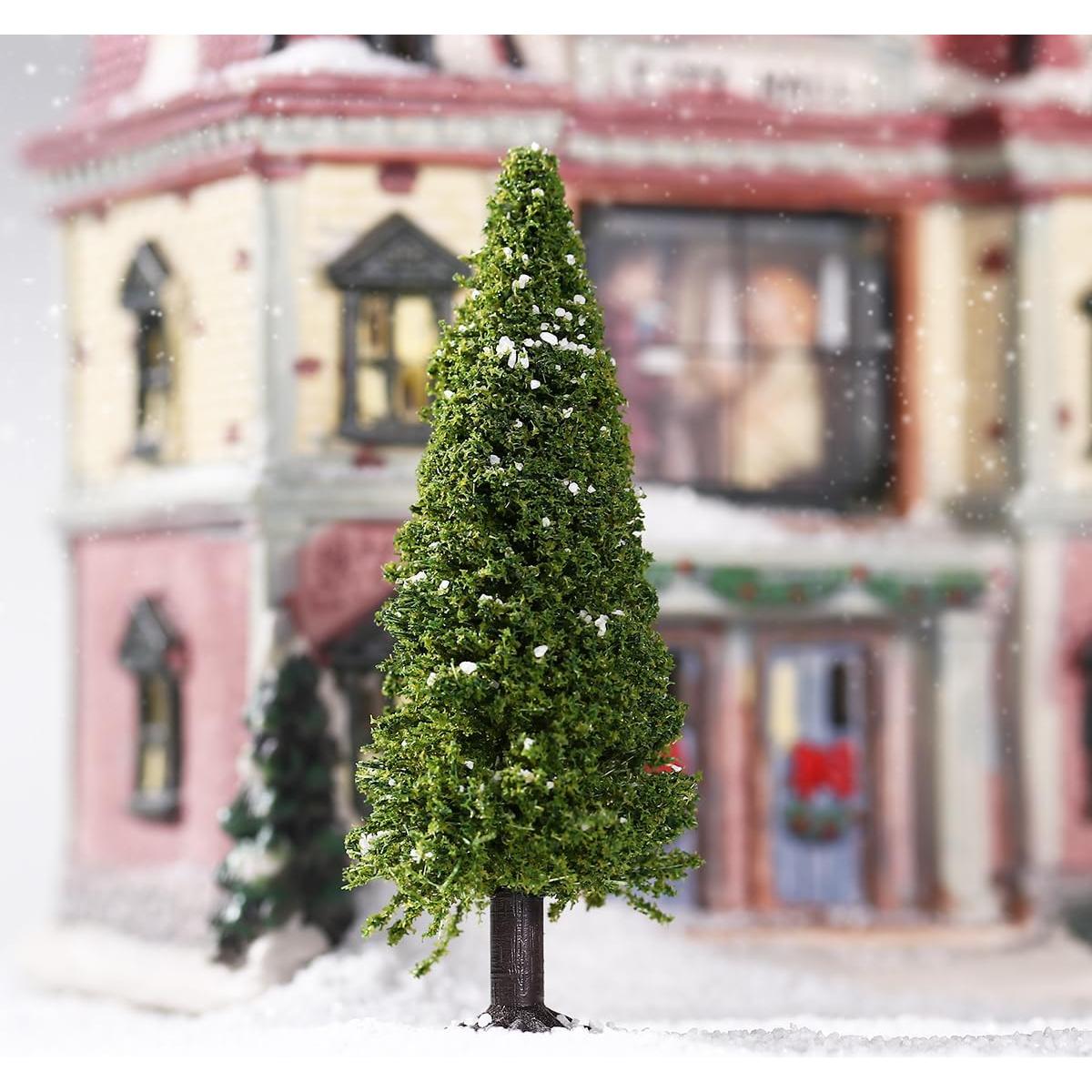 Árboles de Cedro Miniatura WINOMO 15pcs Verde