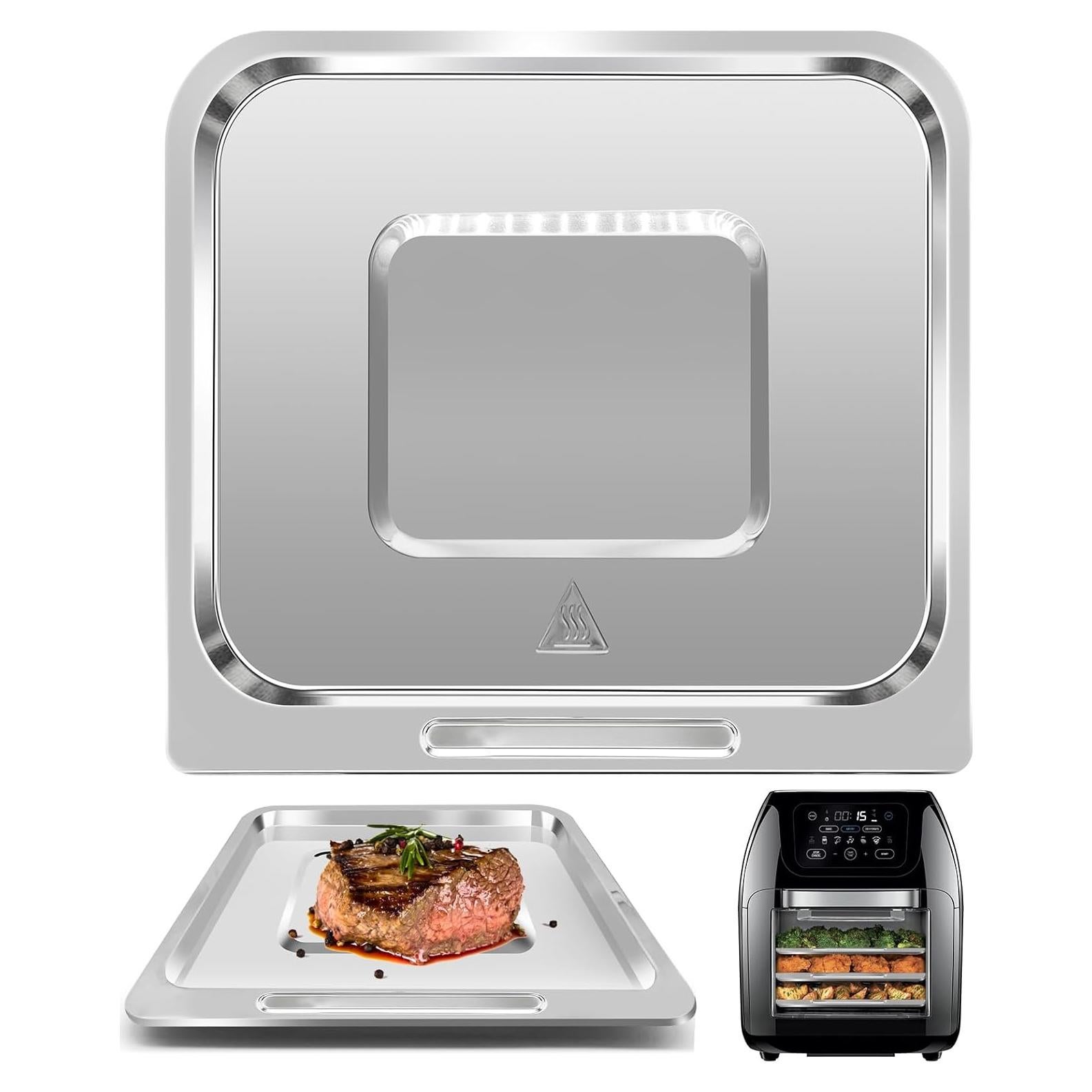 Bandeja de Cocina para Freidora de Aire CHEFMAN 10L 23.9x22.4cm