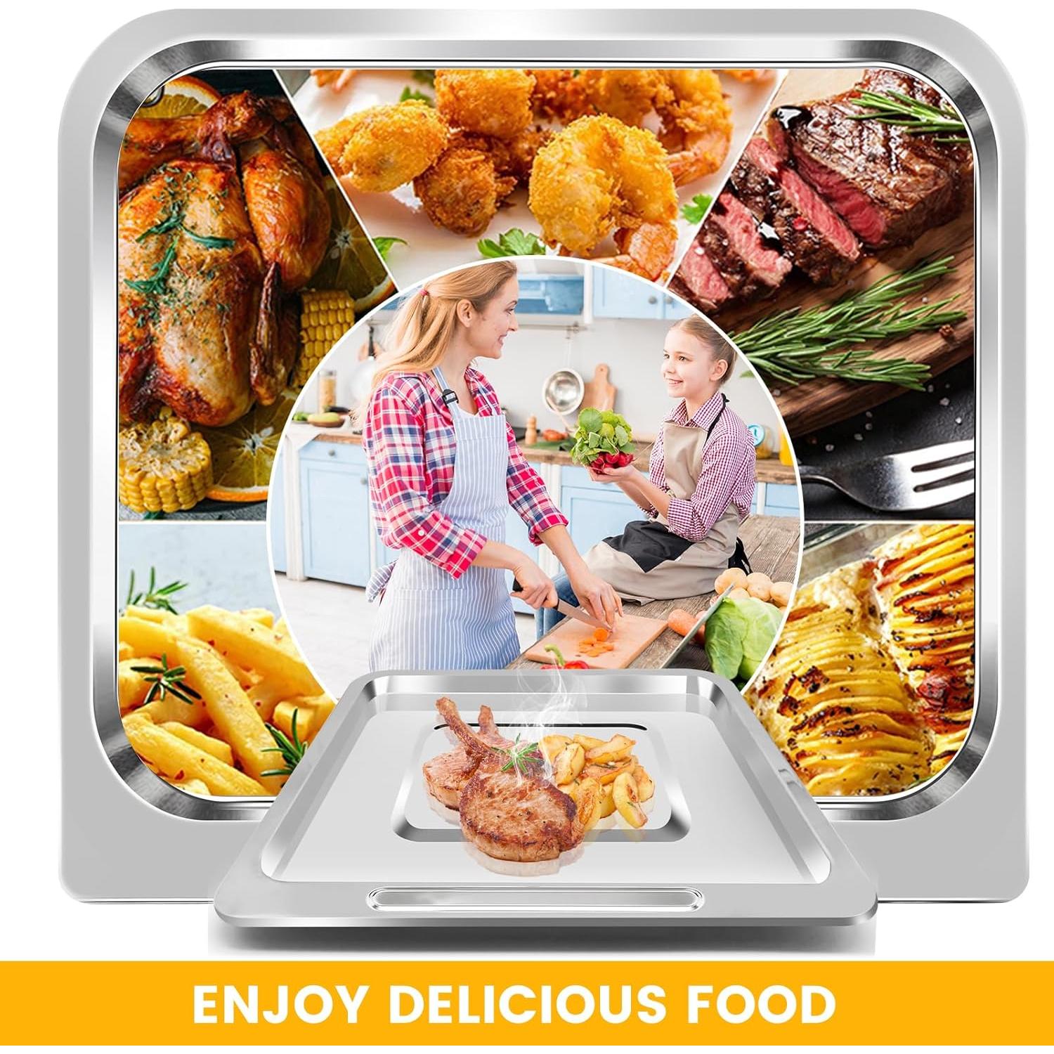 Bandeja de Cocina para Freidora de Aire CHEFMAN 10L 23.9x22.4cm