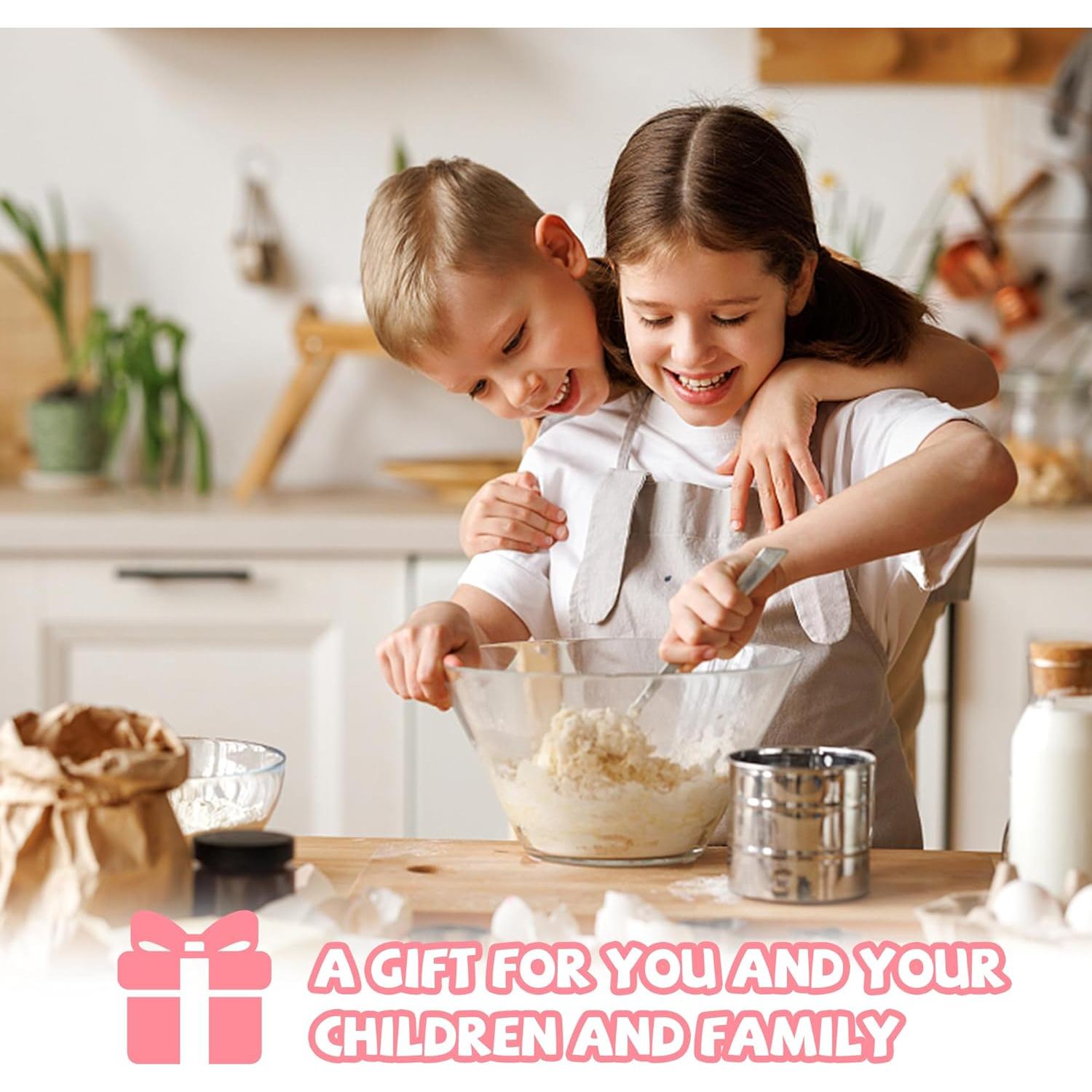 Juego de Cortadores de Galletas de Flor FUSOTO 6PCS Acero Inoxidable