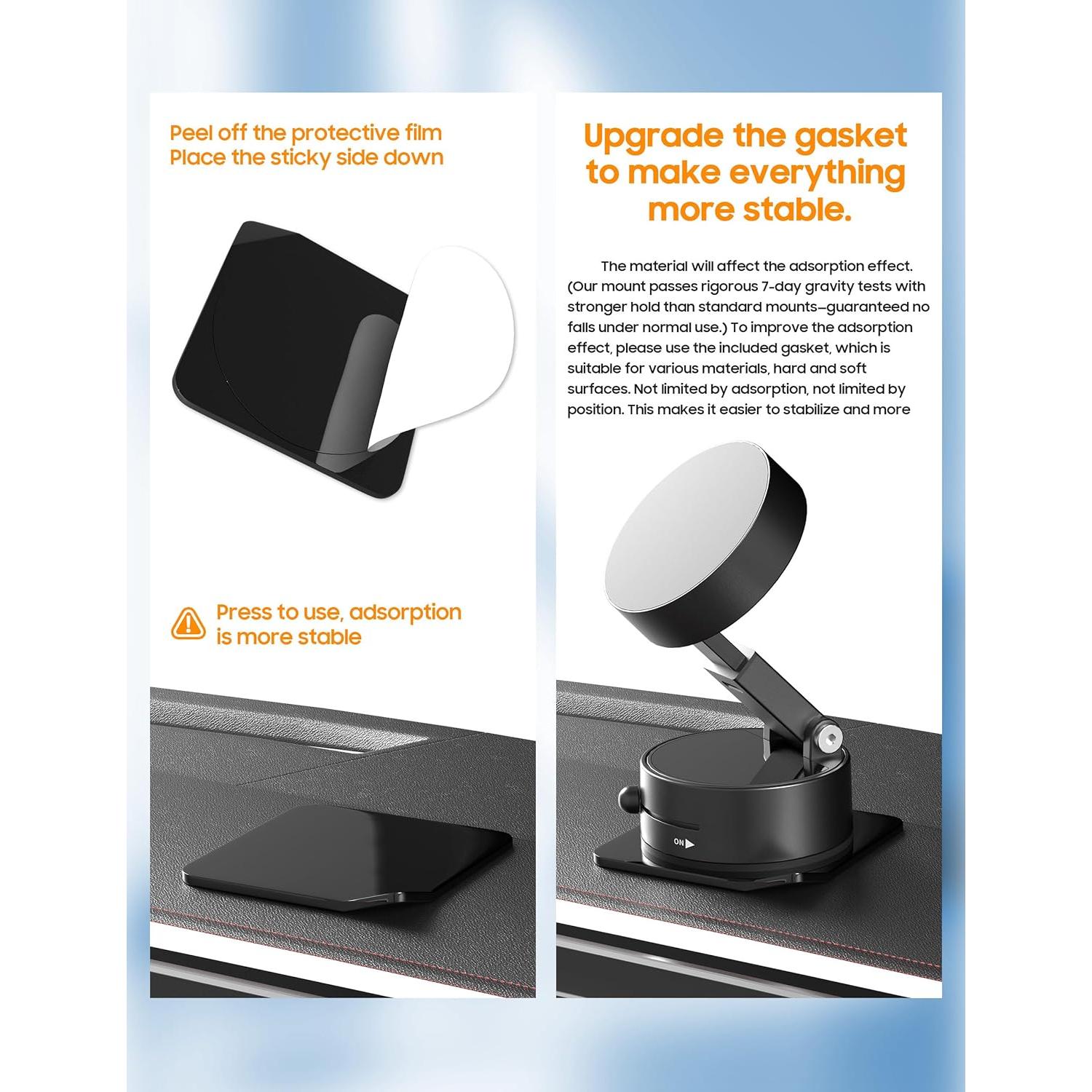 Soporte Magnético para Teléfonos ALTERIFE A1 - Rotación 360°