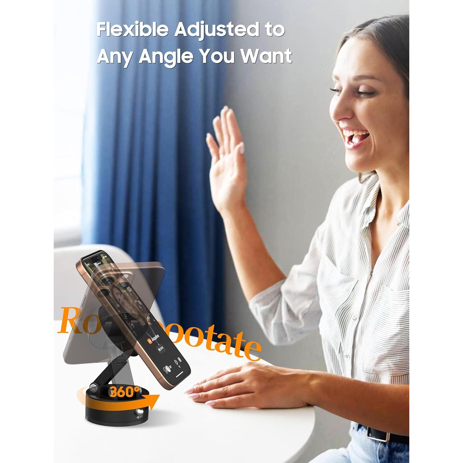 Soporte Magnético para Teléfonos ALTERIFE A1 - Rotación 360°