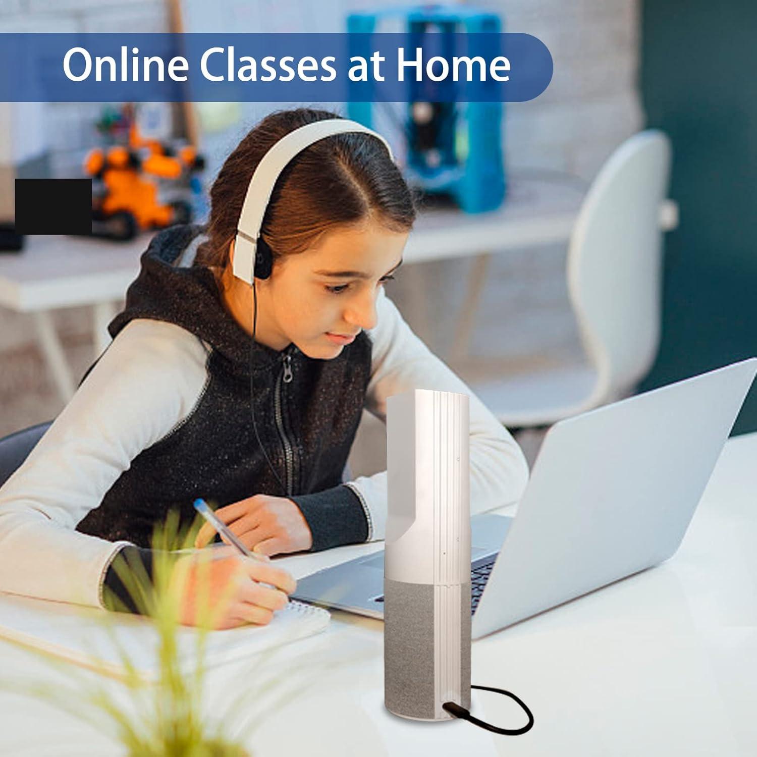 Cámara Web BOMFLORE PUS-CC100 HD 1080P con Micrófono