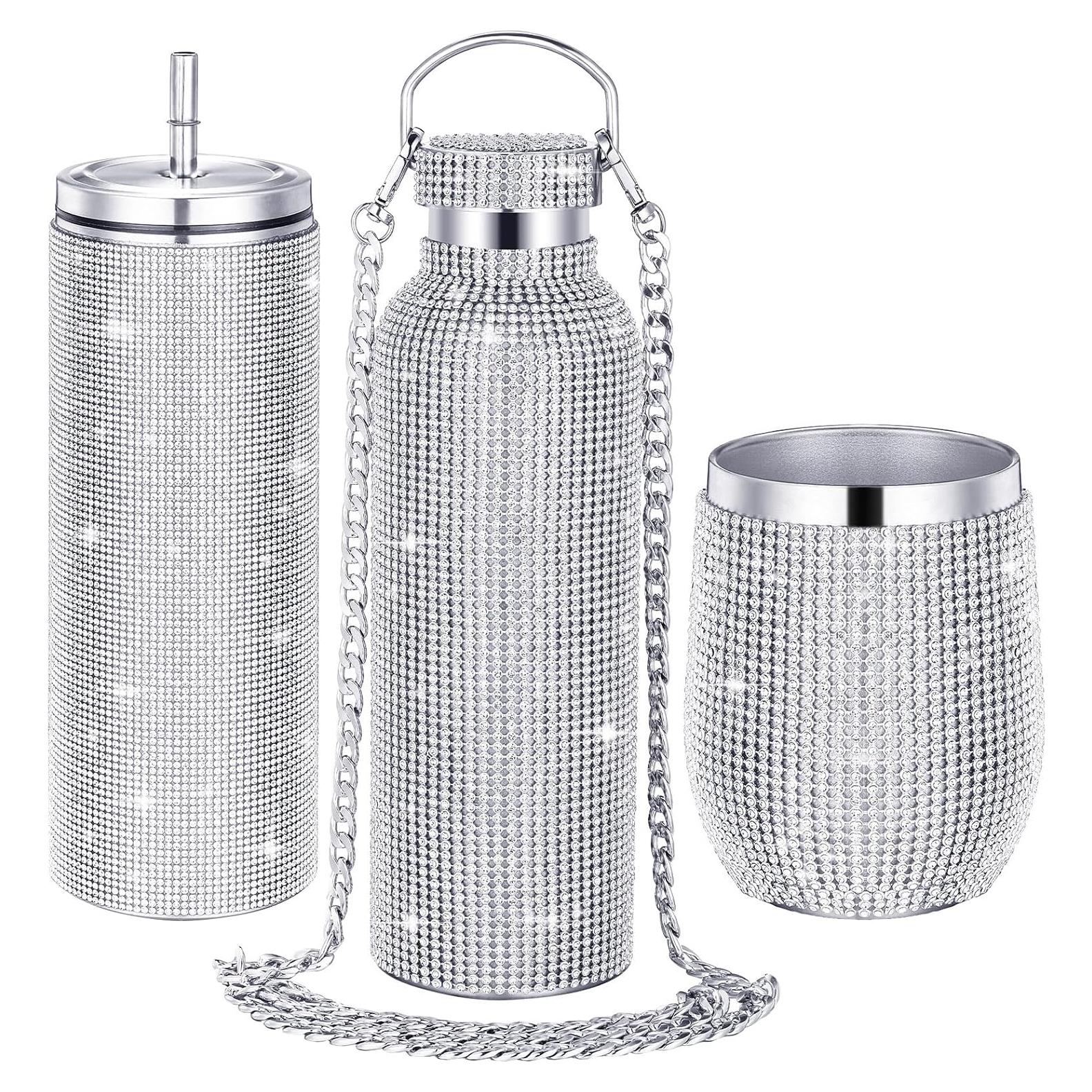 Juego de 3 Copas de Agua Brillante Rtteri Aisladas