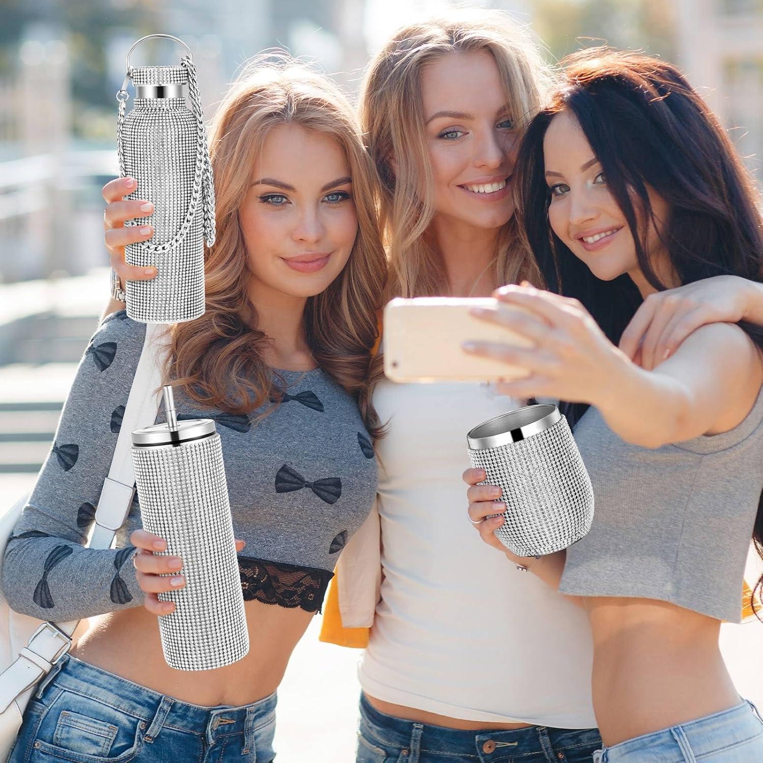 Juego de 3 Copas de Agua Brillante Rtteri Aisladas